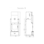 Krbová kamna s výměníkem Victoria SONATA B