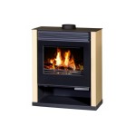 Krbová kamna Victoria RUBIN LUX slonová kost