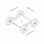 VULCANUS Trolley | Mobilní podstavec a manipulační vozík