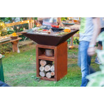 Gril VULCANUS Pro730 CHEF | Designové ohniště | Corten