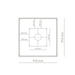 Gril VULCANUS Pro910 CHEF | Designové ohniště | Corten