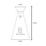 Vulcanus nádoba na olej Oilcan 0,75 l nerez
