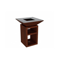 Gril VULCANUS Pro910 CHEF | Designové ohniště | Corten