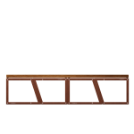 VULCANUS boxxoq QuadSeat Plus | Zahradní lavice a dřevník