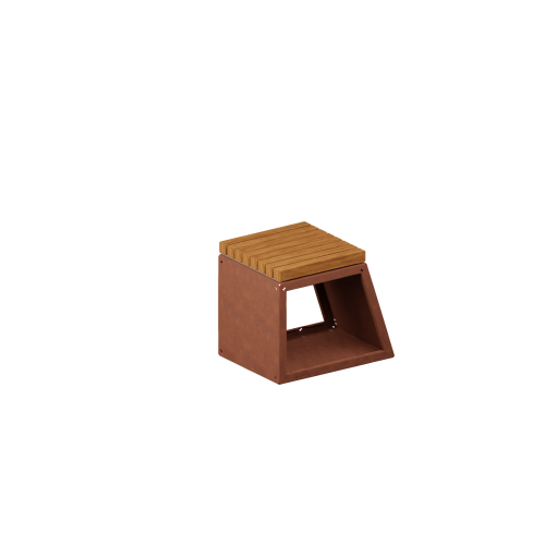 VULCANUS boxxoq SoloSeat | Zahradní lavička