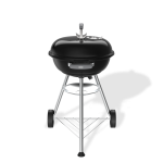 Weber COMPACT KETTLE 47 cm černý | Kotlový gril na uhlí