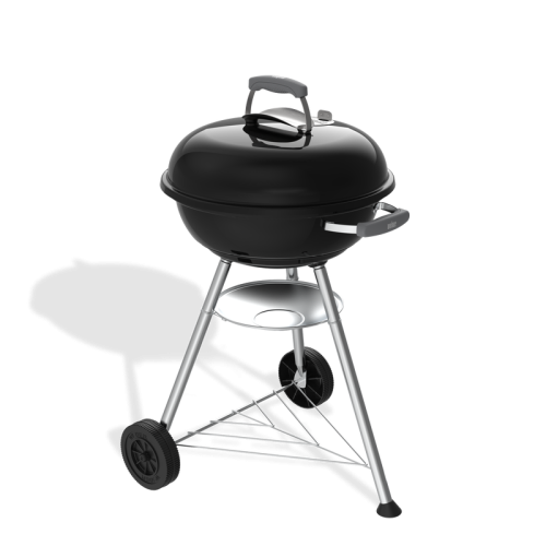 Weber COMPACT KETTLE 47 cm černý | Kotlový gril na uhlí