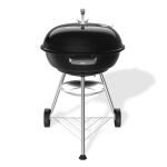Weber COMPACT KETTLE 57 cm černý | Kotlový gril na uhlí