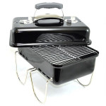 Weber GO ANYWHERE černý | Přenosný gril na dřevěné uhlí