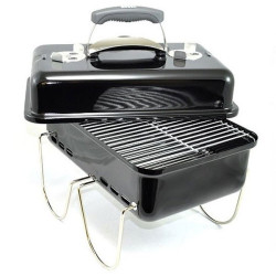 Weber GO ANYWHERE černý | Přenosný gril na dřevěné uhlí