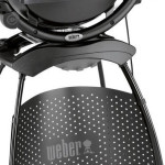 Weber Q 1400 STAND Dark Grey | Elektrický Gril se stojanem a poličkami