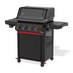 Weber SPIRIT EPX-435R Stealth + ROTISSERIE | Plynový gril