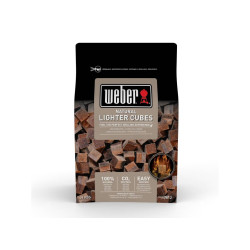 Podpalovací kostky Weber | 48 kusů | hnědé ekologické
