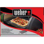 Glazovaný pizza kámen Weber 30 x 44 cm | pro křupavé těsto