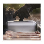 Grilovací poklice XL na planchu Weber | zvon na burgery a sýr