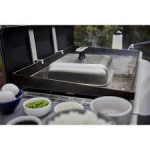 Grilovací poklice na planchu Weber | zvon na burgery a sýr