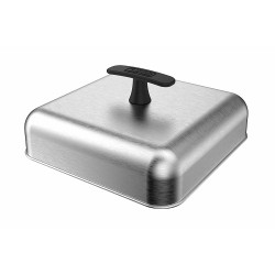 Grilovací poklice na planchu Weber | zvon na burgery a sýr