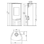 Krbová kamna Wamsler N-LINE