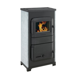 Krbová kamna Wamsler RH 8 AUTOMATIC s varnou plotnou