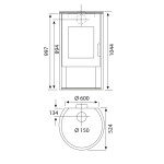 Krbová kamna Wamsler RONA