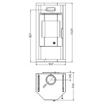 Krbová kamna Wamsler THYRA