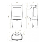 Dovre SENSE 403 smaltovaná