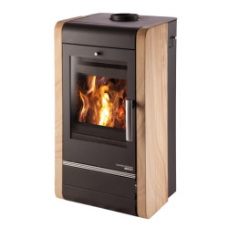 Krbová kamna Haas Sohn AVESTA II s výměníkem, černá Woodstone