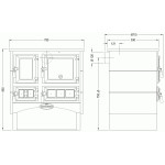 Sporák KVS Moravia Ofelie 9180.713KK