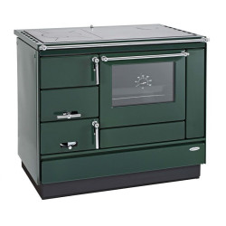 Teplovodní sporák KVS Moravia VSP 9100-V zelený, pravý