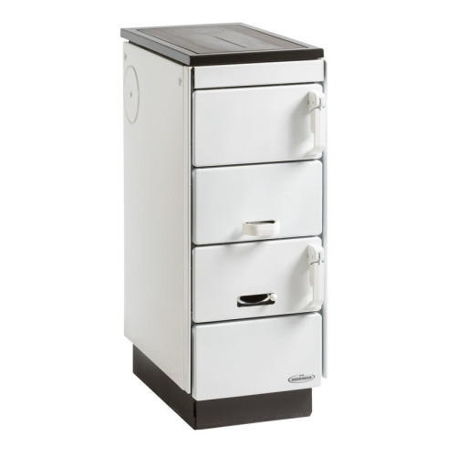 Kamna KVS Moravia VSP 9101 bílá s plastovými doplňky