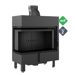Krbová vložka Kratki LUCY 14kW BS BLACK levá 