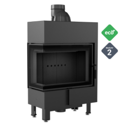 Krbová vložka Kratki LUCY 12 kW BS SLIM levá černá