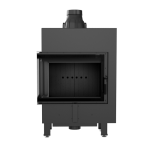 Krbová vložka Kratki LUCY 12 kW BS SLIM levá černá