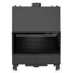 Teplovodní vložka Kratki LUCY 20kW BLACK rovná