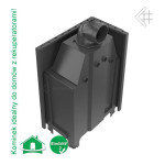 Krbová vložka Kratki MBA 17kW levé BS prosklení