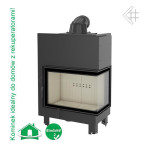 Krbová vložka Kratki MBA 17kW pravé BS prosklení