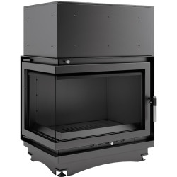 Krbová vložka Kratki ZUZANA 12 kW BS levá s teplovodním výměníkem