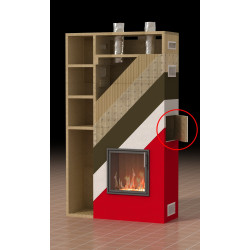 Revizní otvor pro krby SILADOOR 40 x 50 cm (na výšku)