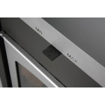 Haas Sohn VAASA PLUS III antracit, dvířka stříbrné