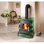 Kachlová kamna Haas Sohn Manta top + sokl, zelená