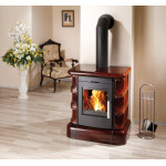 Kachlová kamna Haas Sohn Manta top + sokl, hnědá