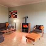 Krbová kamna Haas Sohn DALE zrzavá patina