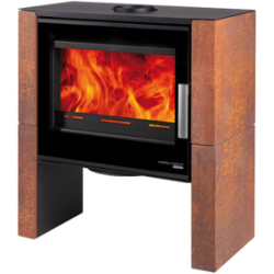 Krbová kamna Haas Sohn DALE zrzavá patina