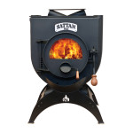 Teplovzdušná kamna Euroteplo SATTAN MINI III plotna