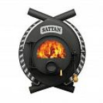 Teplovzdušná kamna Euroteplo SATTAN IV bez skla