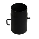 Roura s komínovou klapkou ø 120mm - 0,25m tl.2mm