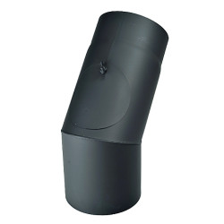 Koleno 45° pevné s čistícím otvorem ø 130mm tl.2mm