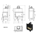 Krbová vložka Kratki MBM 10kW pravá BS