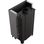 Teplovodní vložka Kratki MBM 10kW rovná s výsuvem