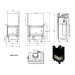 Krbová vložka Kratki MBZ 13kW pravá BS výsuv